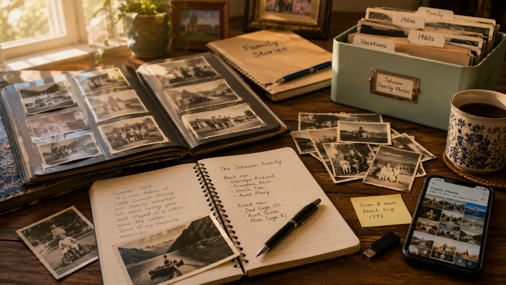 How to Preserve Family Photos